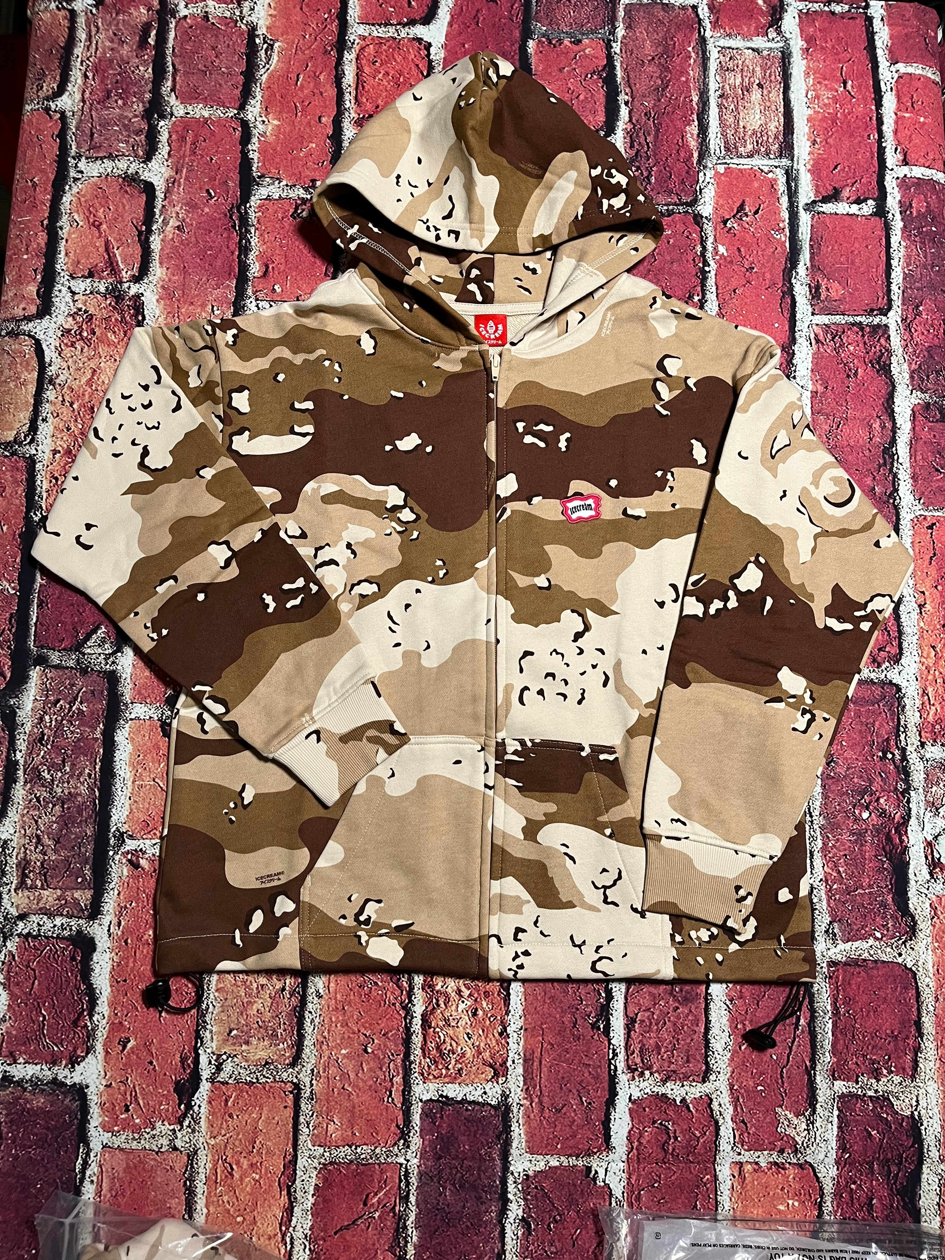 Ice Cream Shift Zip Front Hoodie